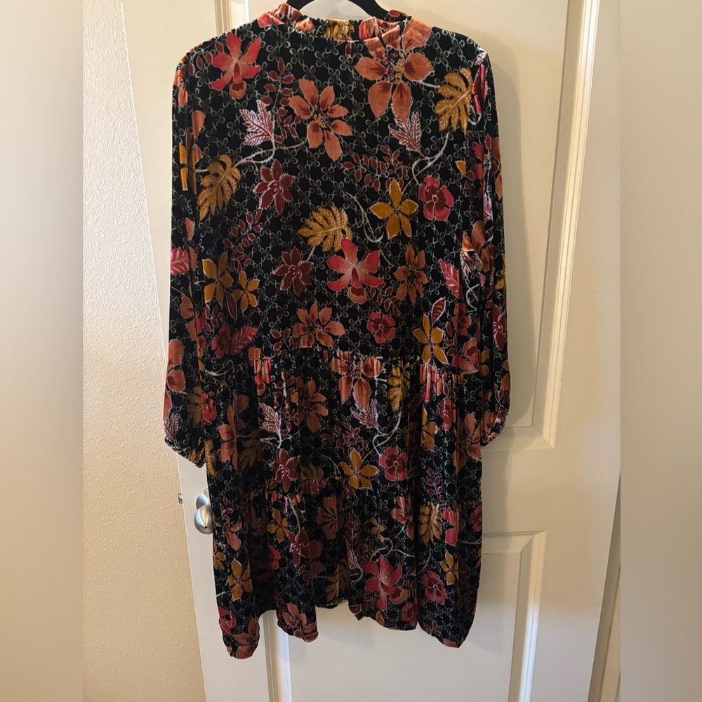 Johnny Was Jasmoon Dress Size Large - Boho, Spring, Timeless, Cottagecore,floral - Picture 4 of 9